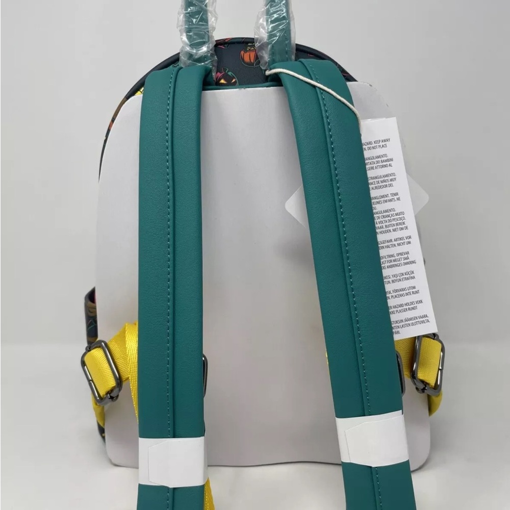 Loungefly Disney Parks Halloween Mickey Pumpkin BACKPACK Glows in the Dark NEW - Picture 4 of 7